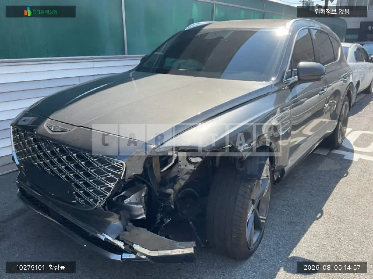 Photo 2 of 9: 2025 Genesis GV80, VIN KMTHA81BBTU327553 — Korean insurance auction
