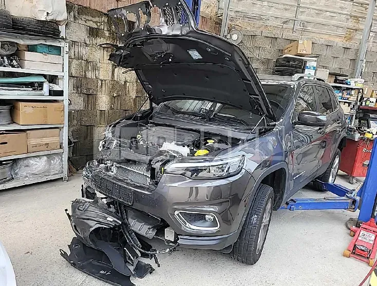 Photo 2 of 15: 2021 Jeep Cherokee 2.4 AWD, VIN 1C4PJMDB7MD226811 — Korean insurance auction
