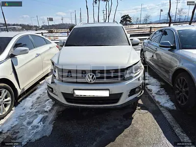 Photo 1 of 7: 2015 Volkswagen Tiguan 2.0 TDI BMT, VIN WVGZZZ5NZGW036144 — Korean insurance auction