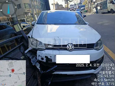 Photo 1 of 7: 2015 Volkswagen Polo 5 FL 1.4 TDI BMT — Korean insurance auction
