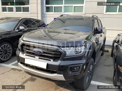 Photo 1 of 10: 2021 Ford Ranger Wildtrack, VIN 6FPPXXMJ2NMB13293 — Korean insurance auction