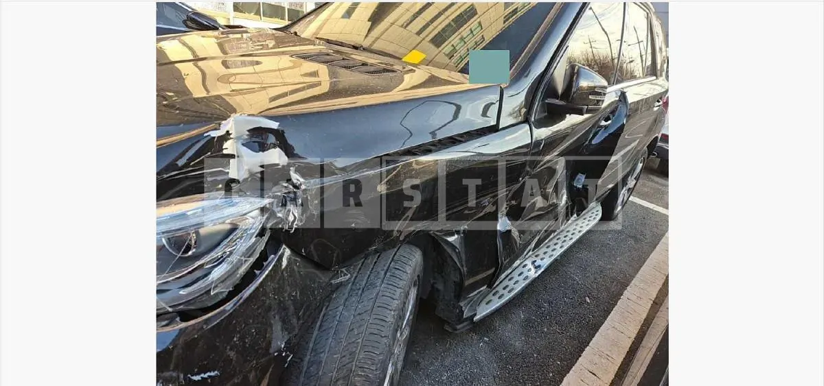 Photo 2 of 10: 2015 Mercedes-Benz ML250 BlueTec 4Matic — Korean insurance auction