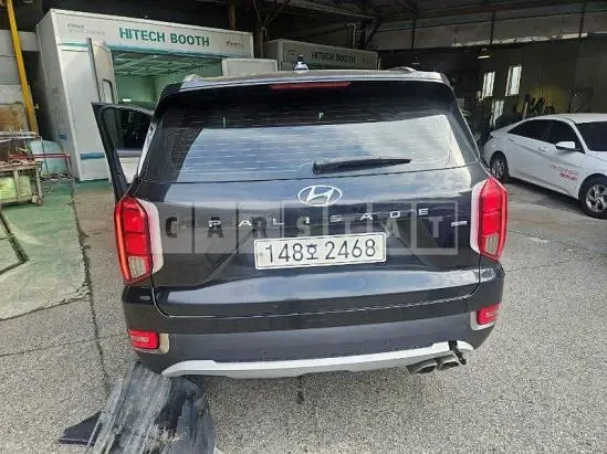 Photo 2 of 31: 2022 Hyundai Palisade, VIN KMHR381ADNU359832 — Korean insurance auction