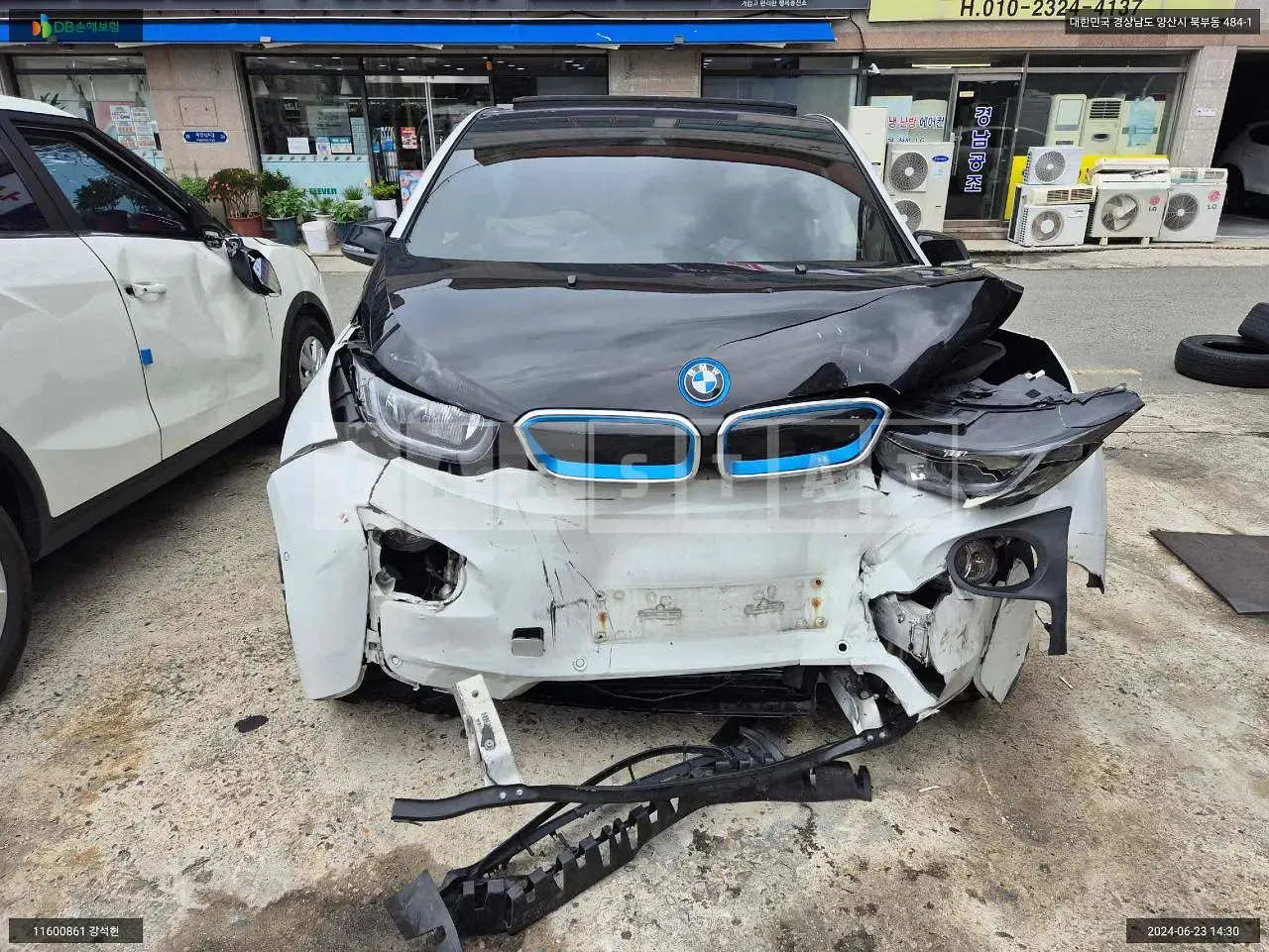 Photo 2 of 15: 2015 BMW i3, VIN WBY1Z2101FV306607 — Korean insurance auction