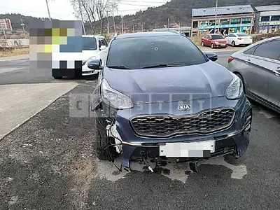 Photo 1 of 14: 2018 Kia Sportage, VIN KNAPR813DKK593076 — Korean insurance auction