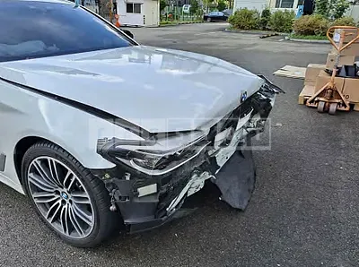 Photo 1 of 30: 2019 BMW 530i M Sport Package Plus, VIN WBAJD3108KB317022 — Korean insurance auction