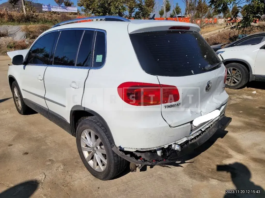 Photo 2 of 14: 2016 Volkswagen Tiguan 2.0 TDI BMT, VIN WVGZZZ5NZGW539049 — Korean insurance auction