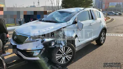 Photo 1 of 16: 2015 Kia Sportage R, VIN KNAPC813BGK822521 — Korean insurance auction