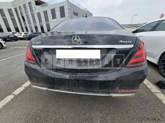 Photo 2 of 9: 2018 Mercedes-Benz S560 4Matic L — Korean insurance auction