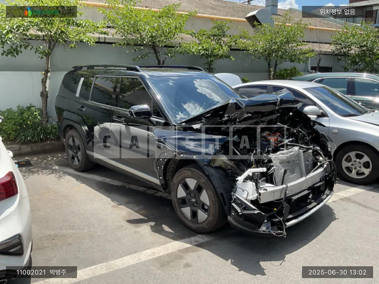 Photo 2 of 9: 2025 Hyundai Santa Fe Hybrid, VIN KMHP3811BSU107994 — Korean insurance auction