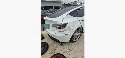 Photo 1 of 43: 2021 Tesla Model Y Standard Range — Korean insurance auction