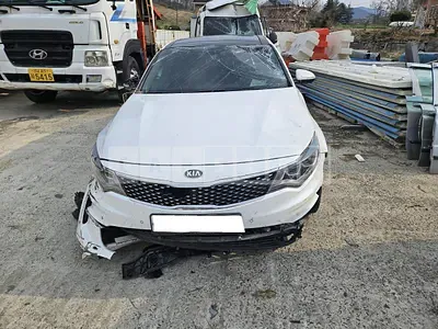 Photo 1 of 7: 2017 Kia K5, VIN KNAGW416BHA153288 — Korean insurance auction