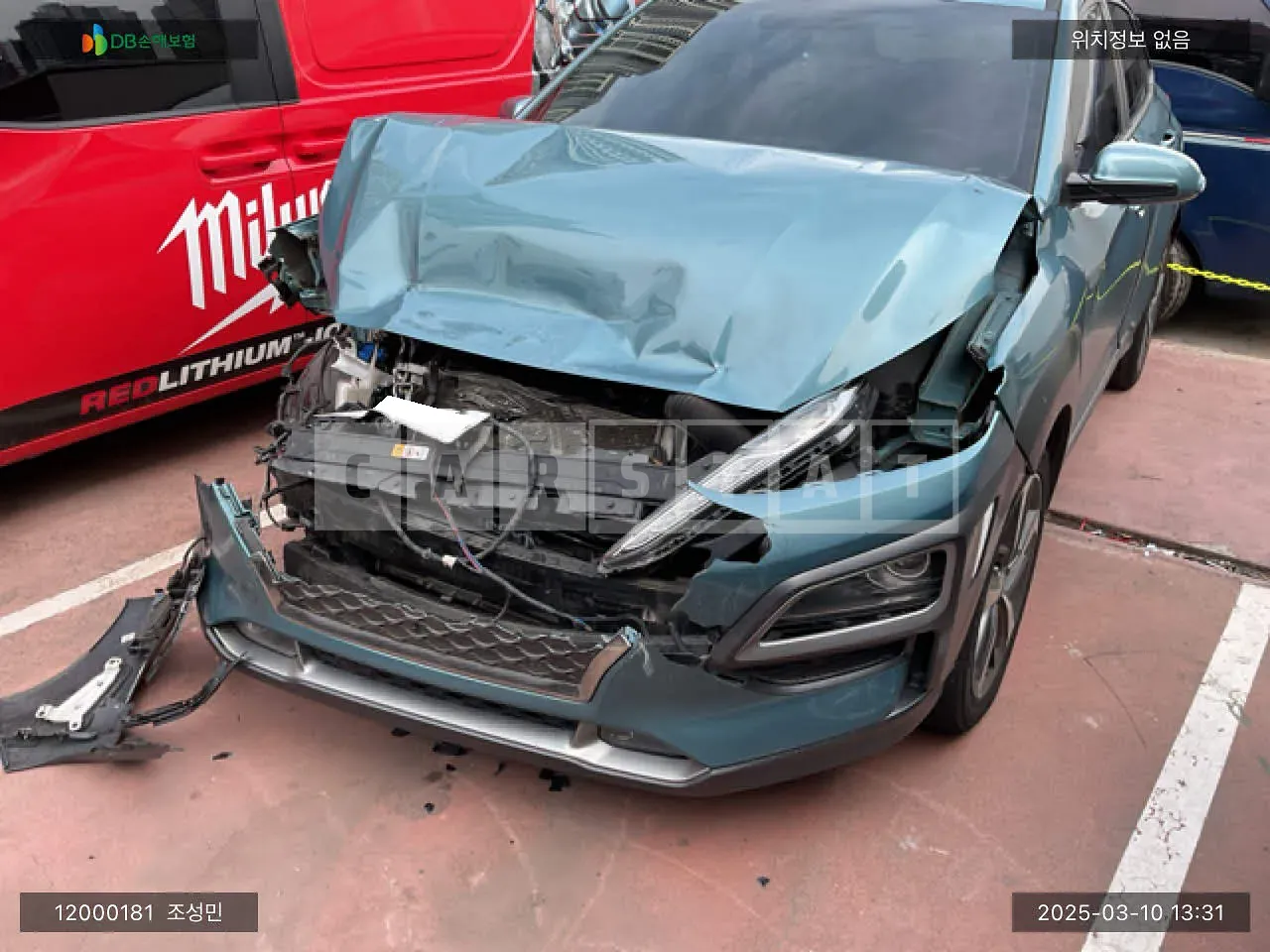 Photo 2 of 29: 2018 Hyundai Kona, VIN KMHK5816GJU133829 — Korean insurance auction