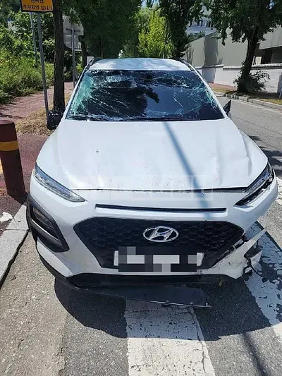 Photo 1 of 10: 2017 Hyundai Kona Diesel — Korean insurance auction