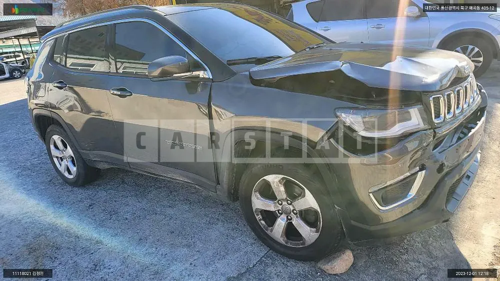 Photo 2 of 10: 2019 Jeep Zip Compass 2.4, VIN 3C4NJDCB0KT770275 — Korean insurance auction