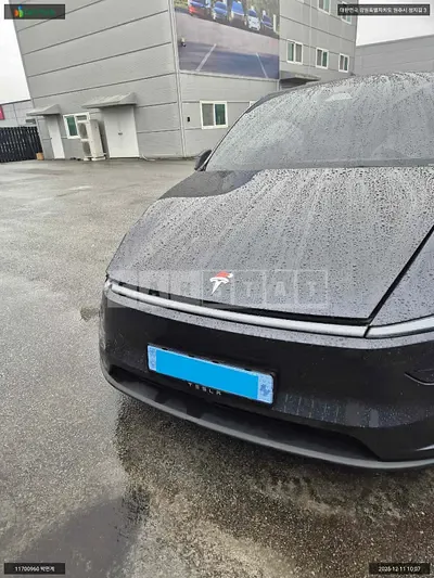 Photo 1 of 18: 2025 Tesla Model Y RWD, VIN LRWYGCFJ8SC229251 — Korean insurance auction