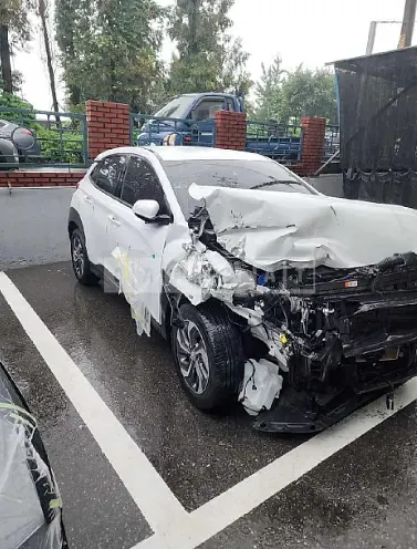 Photo 2 of 7: 2020 Hyundai Kona, VIN KMHK381EGLU046876 — Korean insurance auction