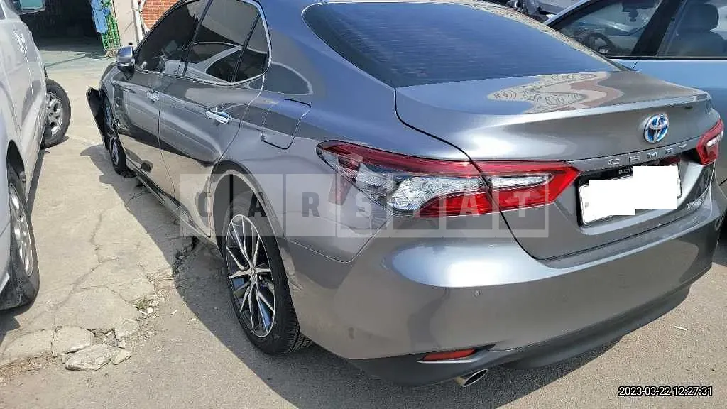 Photo 2 of 27: 2022 Toyota Camry Hybrid, VIN JTNBA1HK9N3018595 — Korean insurance auction
