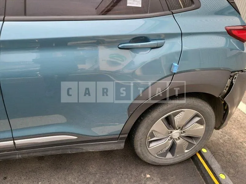 Photo 2 of 42: 2019 Hyundai Kona Electric, VIN KMHK381GFKU029477 — Korean insurance auction