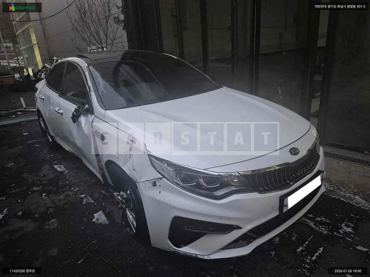 Photo 2 of 20: 2019 Kia K5, VIN KNAGW411BLA359342 — Korean insurance auction