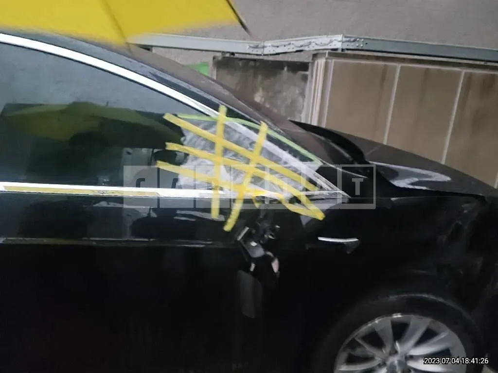 Photo 2 of 20: 2019 Tesla Model X100d, VIN 5YJXCAE21KF146983 — Korean insurance auction