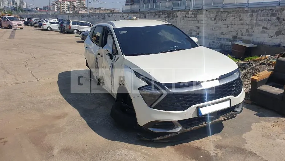 Photo 2 of 20: 2021 Kia Sportage, VIN KNAPW81CBNK026446 — Korean insurance auction