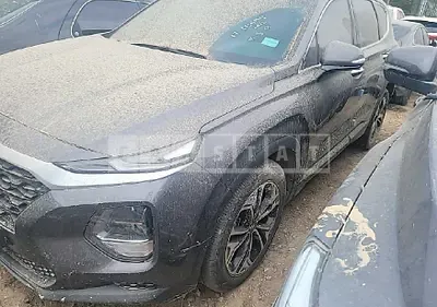 Photo 1 of 7: 2019 Hyundai Santa Fe, VIN KMHS281CBKU073882 — Korean insurance auction