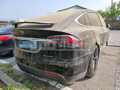 Photo 1 of 39: 2020 Tesla Model X PERFORMANCE(P100D)(5SE, VIN 5YJXCDE29LF287173 — Korean insurance auction