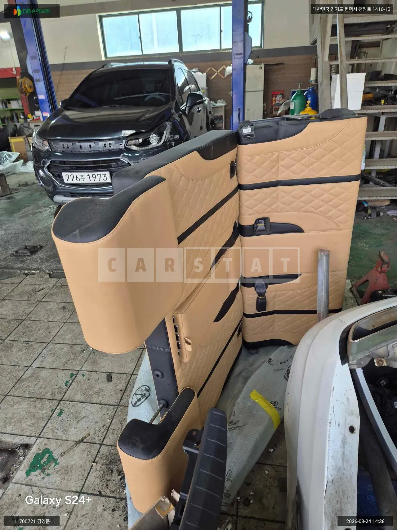 Photo 2 of 6: 2022 Kia Auto Parts Ipower Pop Up Roof Carnival Camper Seat, VIN KNANB81BBPS246887 — Korean insurance auction
