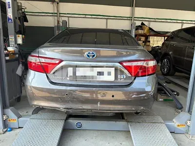 Photo 1 of 52: 2017 Toyota Camry Hybrid LE, VIN 4T1BD1FK0HU217138 — Korean insurance auction