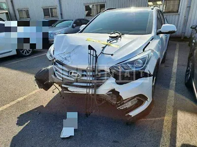 Photo 1 of 5: 2016 Hyundai Santa Fe DM Diesel 2.0 — Korean insurance auction