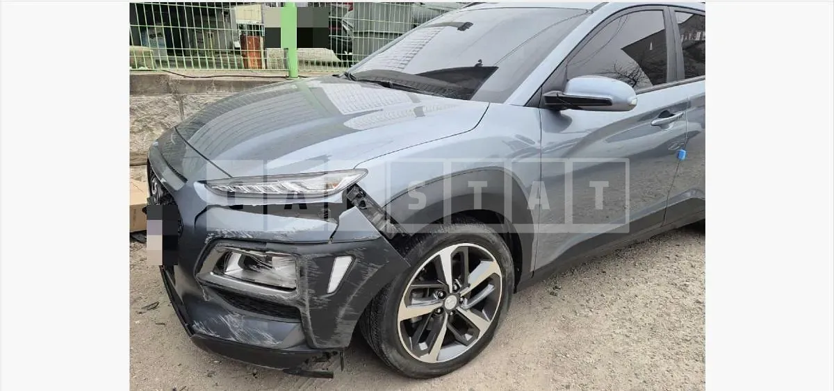 Photo 2 of 10: 2018 Hyundai Kona Gasoline — Korean insurance auction