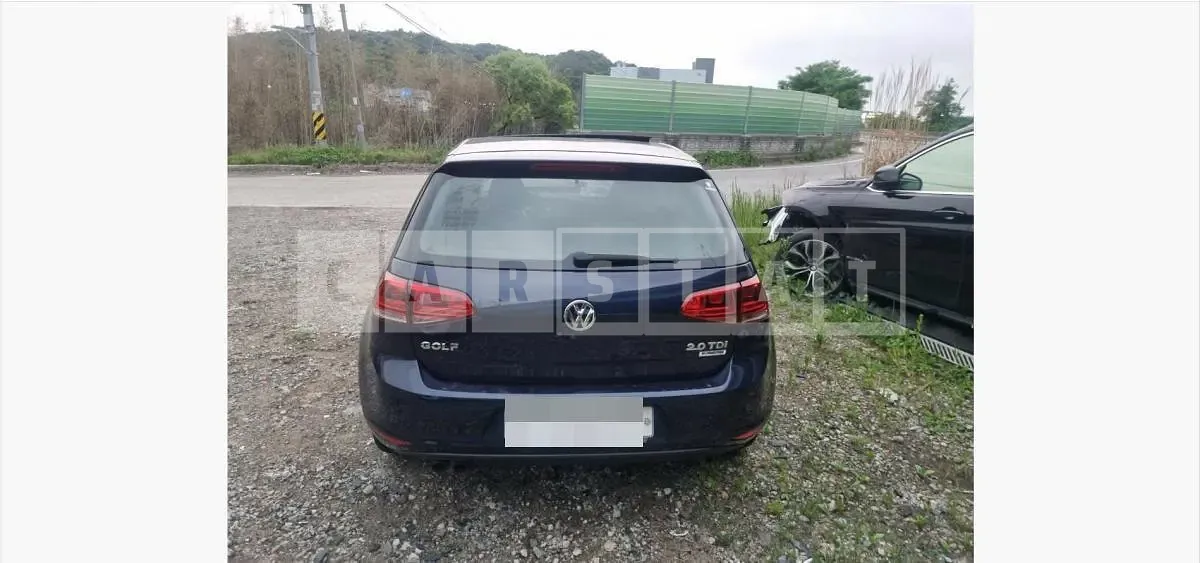 Photo 2 of 6: 2015 Volkswagen Golf 2.0 TDI BMT — Korean insurance auction