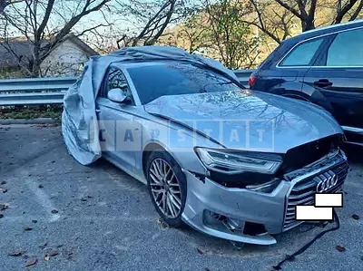 Photo 1 of 12: 2016 Audi A6 40 TDI Four, VIN WAUZZZ4G7GN088841 — Korean insurance auction