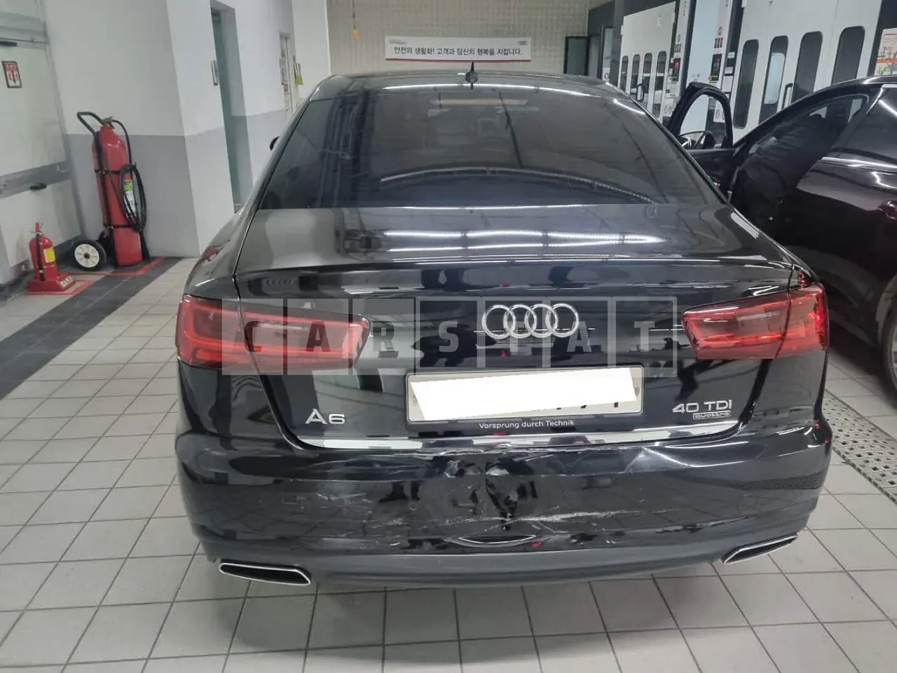 Photo 2 of 15: 2015 Audi A6 40 TDI quattro, VIN WAUZZZ4G8GN036117 — Korean insurance auction