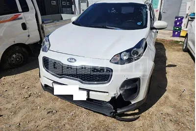 Photo 1 of 16: 2016 Kia Sportage, VIN KNAPN815GGK043617 — Korean insurance auction
