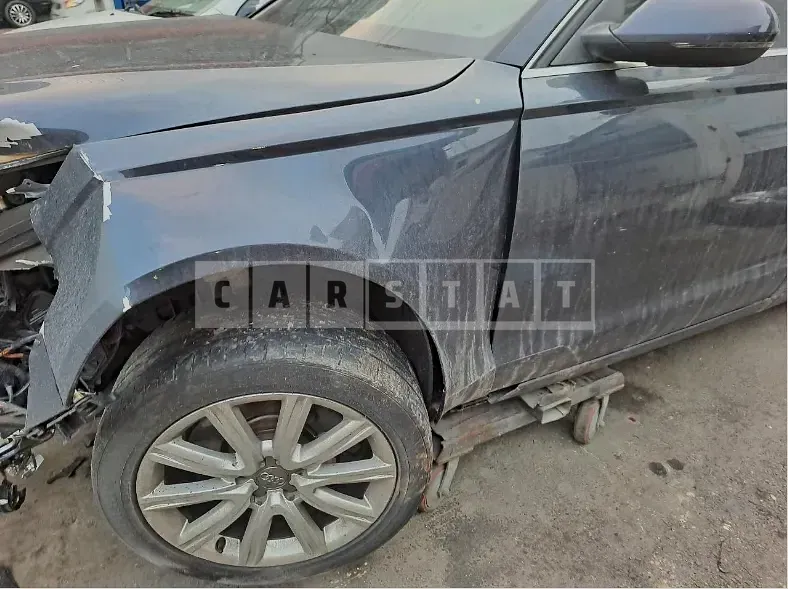 Photo 2 of 9: 2015 Audi A6 45 TDI quattro, VIN WAUZZZ4GXFN027918 — Korean insurance auction