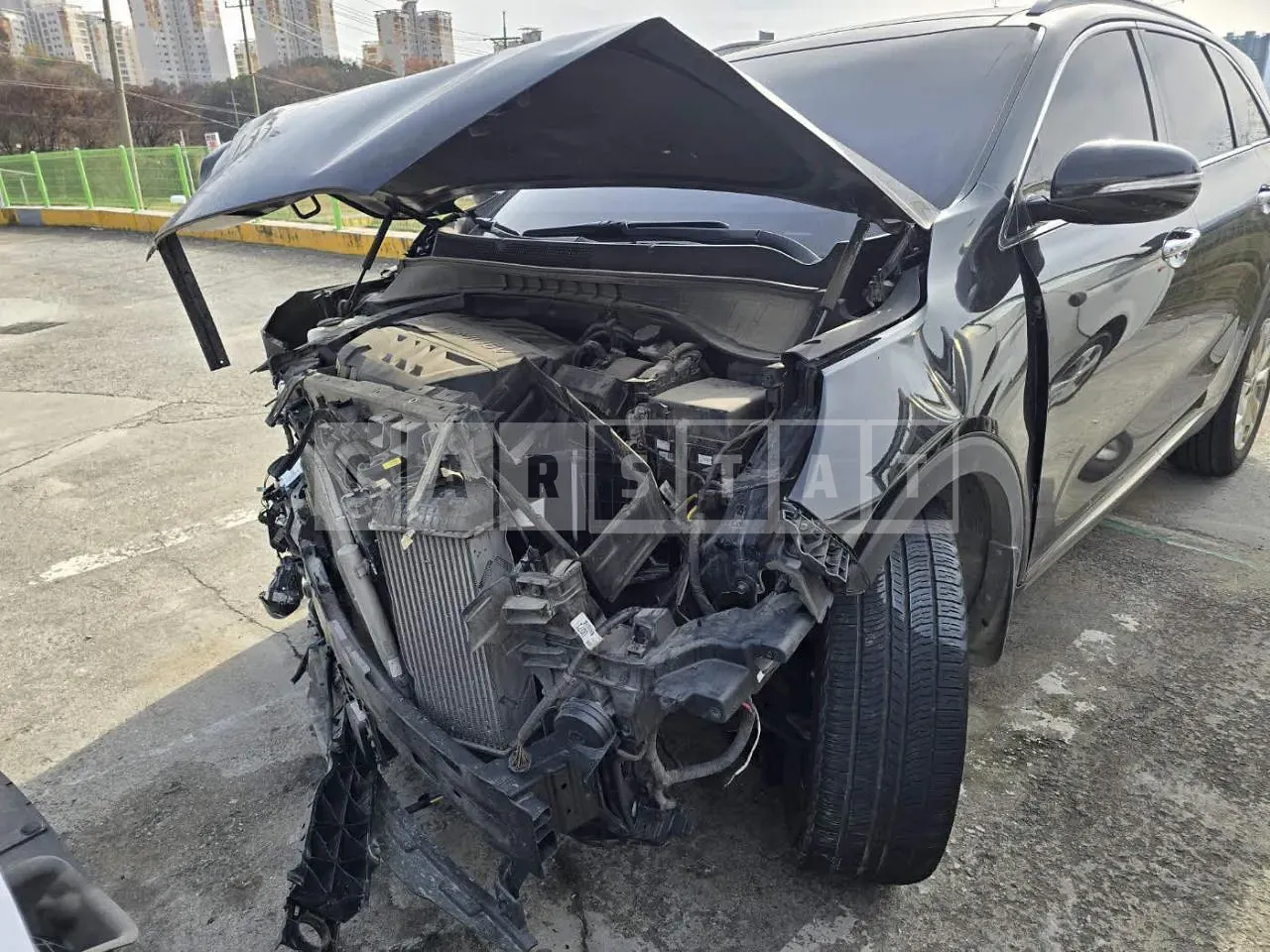 Photo 2 of 11: 2018 Kia Sorento, VIN KNAPH81BBKA538685 — Korean insurance auction