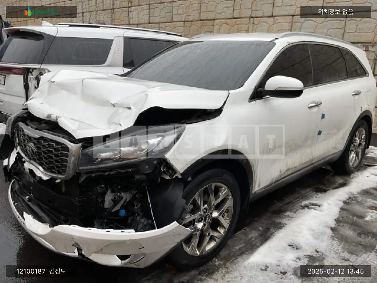 Photo 2 of 8: 2019 Kia Sorento, VIN KNAPH81BBLA633745 — Korean insurance auction