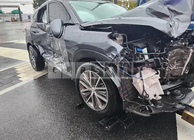 Photo 1 of 8: 2016 Hyundai Tucson, VIN KMHJ3815GGU133092 — Korean insurance auction