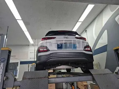 Photo 1 of 19: 2018 Hyundai Kona Electric Car, VIN KMHK381GFKU018179 — Korean insurance auction