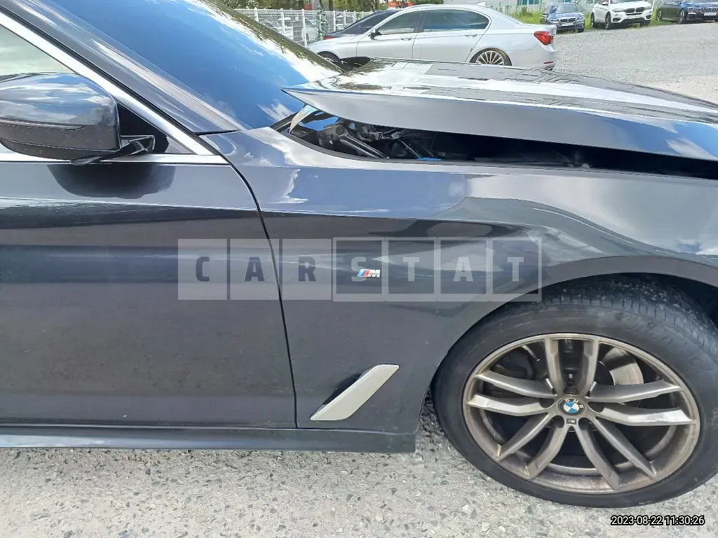 Photo 2 of 21: 2018 BMW 520d, VIN WBAJC3103JG994645 — Korean insurance auction
