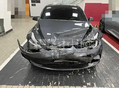 Photo 1 of 23: 2021 Tesla Model 3 Long Range, VIN 5YJ3E1EB0MF892109 — Korean insurance auction