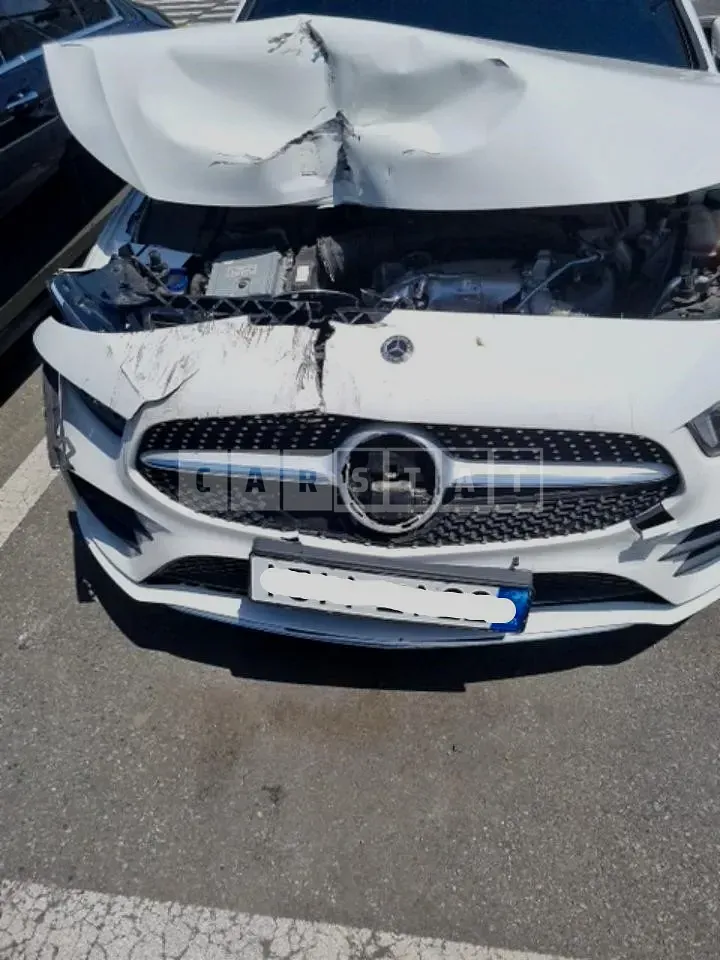 Photo 2 of 9: 2022 Mercedes-Benz A250 4Matic, VIN W1K3G4HB1NJ349388 — Korean insurance auction