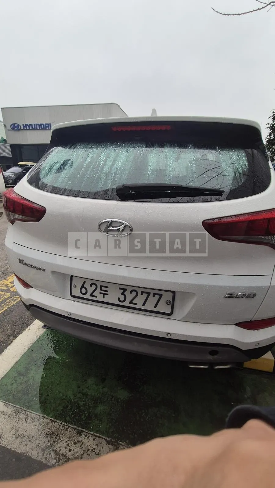 Photo 2 of 9: 2017 Hyundai Tucson 2.0, VIN KMHJ381ABJU510853 — Korean insurance auction
