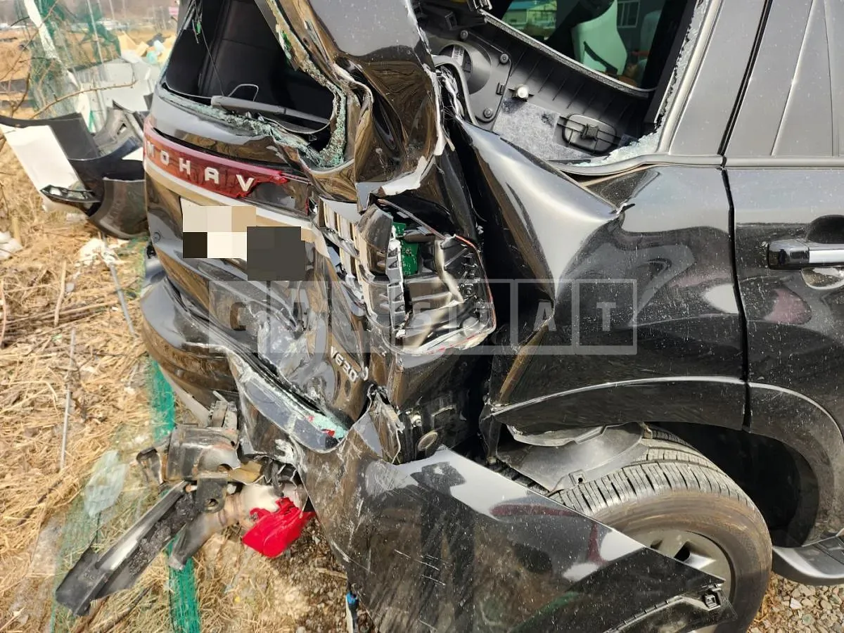 Photo 2 of 6: 2020 Kia Mojave 4WD — Korean insurance auction