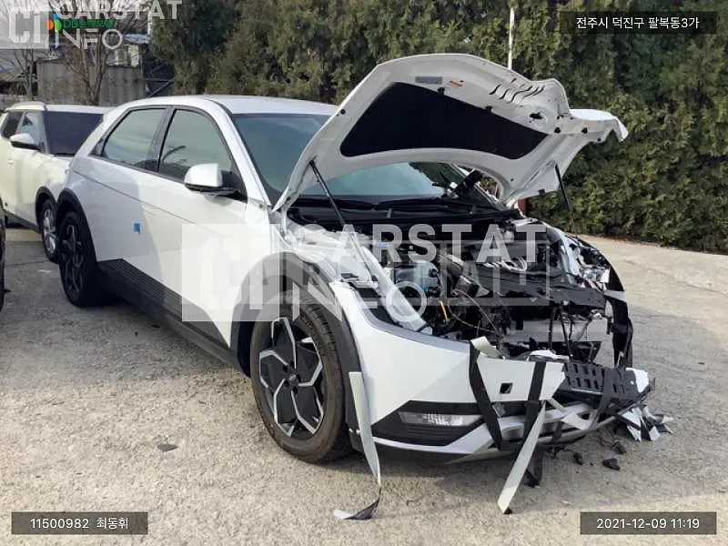 Photo 2 of 8: 2021 Hyundai Ionick Ionic 5, VIN KMHKN81CPNU038317 — Korean insurance auction