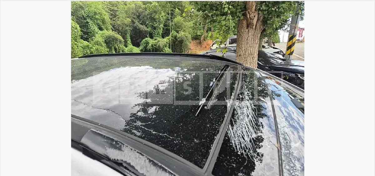 Photo 2 of 21: 2015 Hyundai Santa Fe 2.0 — Korean insurance auction