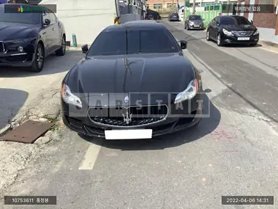 Photo 1 of 24: 2015 Maserati Quattroporte Diesel, VIN ZAM56TPA3G1168395 — Korean insurance auction