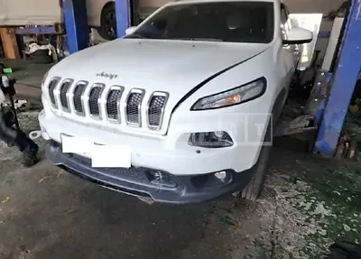 Photo 1 of 16: 2017 Jeep Cherokee, VIN 1C4PJMCB8HW614092 — Korean insurance auction